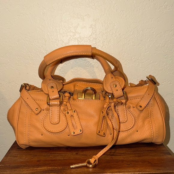 Chloe Handbags - Chloe Tan Paddington Leather Satchel Bag